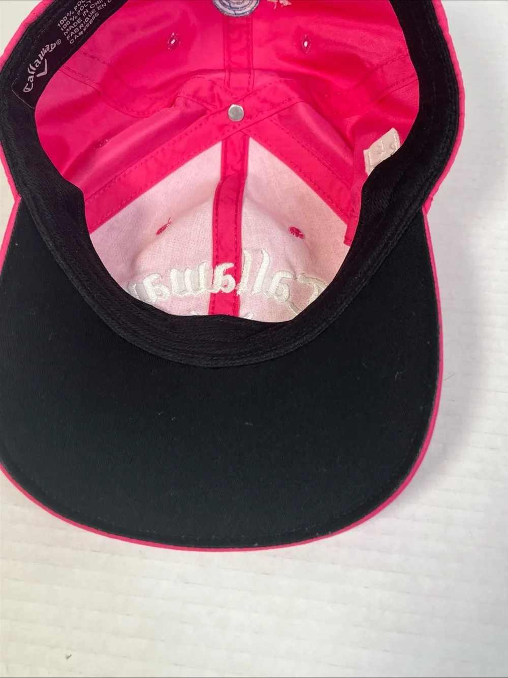 Callaway Speed Game XR Odyssey Big Bertha Womens Pink Hat Cap Athletic Outdoors